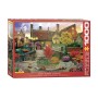 Puzzle Eurographics Old Town Living de 1000 piezas - 1