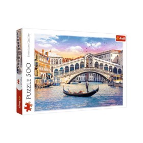 Puzzle Trefl Puente Rialto de 500 piezas Puzzle Trefl Puente Rialto de 500 piezas - 1