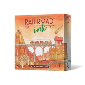 Railroad Ink Rojo Abrasador Asmodée - 1