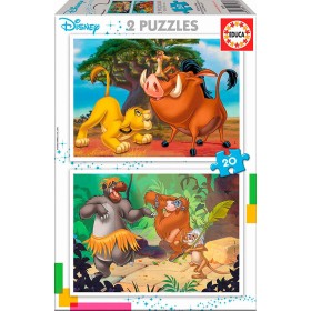 Puzzle Educa Disney Animals 2 x 20 Piezas Puzzle Educa Disney Animals 2 x 20 Piezas Puzzles Educa - 1