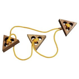 Rompecabezas Triple Triángulo Rompecabezas Triple Triángulo Philos - 1