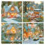 Puzzle Educa Ciudad de Conejitos Progresivos 12+16+20+25 Pzs Puzzles Educa - 2