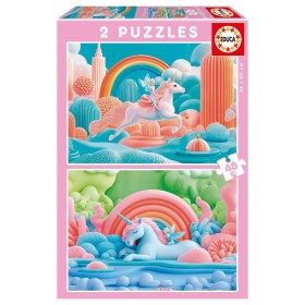 Puzzle Educa Unicornios Mágicos de 2 x 48 Piezas Puzzle Educa Unicornios Mágicos de 2 x 48 Piezas Puzzles Educa - 1