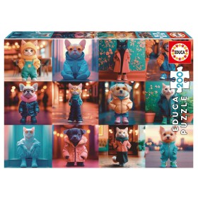 Puzzle Educa Animales de Moda de 200 Piezas Puzzle Educa Animales de Moda de 200 Piezas Puzzles Educa - 1
