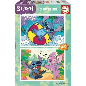 Puzzle Educa Disney Stitch 2 x 100 Piezas Puzzle Educa Disney Stitch 2 x 100 Piezas Puzzles Educa - 1