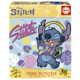 Puzzle Educa Disney Stitch 3D Music de 300 Piezas Puzzle Educa Disney Stitch 3D Music de 300 Piezas Puzzles Educa - 1