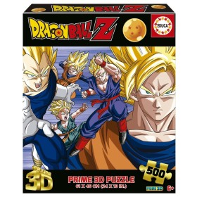 Puzzle Educa Dragon Ball 3D de 500 Piezas Puzzle Educa Dragon Ball 3D de 500 Piezas Puzzles Educa - 1