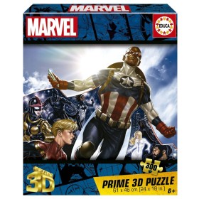 Puzzle Educa Marvel 3D de 300 Piezas Puzzle Educa Marvel 3D de 300 Piezas Puzzles Educa - 1