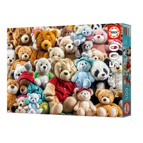 Puzzle Educa Ositos de Peluche de 500 Piezas Puzzle Educa Ositos de Peluche de 500 Piezas Puzzles Educa - 1