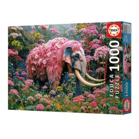 Puzzle Educa Elefante Floral de 1000 Piezas Puzzle Educa Elefante Floral de 1000 Piezas Puzzles Educa - 1