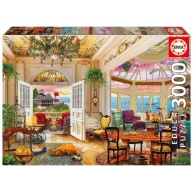 Puzzle Educa Vida en la Costa de 3000 Piezas Puzzles Educa - 1