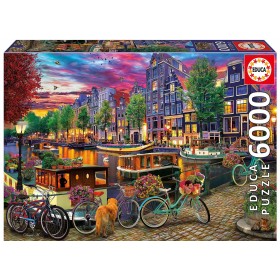 Puzzle Educa Bicicletas en Amsterdam 6000 Piezas Puzzle Educa Bicicletas en Amsterdam 6000 Piezas Puzzles Educa - 1