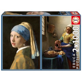 Puzzle Educa Colección Jan Vermeer de 2x1000 Piezas Puzzle Educa Colección Jan Vermeer de 2x1000 Piezas Puzzles Educa - 1