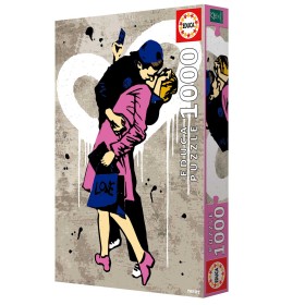 Puzzle Educa Tv Boy El Beso de 1000 Piezas Puzzle Educa Tv Boy El Beso de 1000 Piezas Puzzles Educa - 1