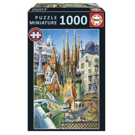 Puzzle Educa Collage Gaudi Miniature de 1000 Piezas Puzzle Educa Collage Gaudi Miniature de 1000 Piezas Puzzles Educa - 1