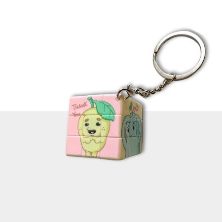 Llavero Cubo 3x3 Personalizado Kubekings - 1