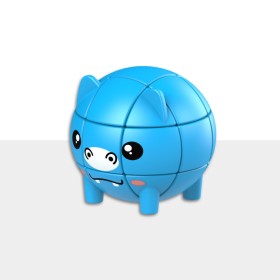 Q-Moe Animal Cube 3x3 Hippo Q-Moe Animal Cube 3x3 Hippo Z-Cube - 1