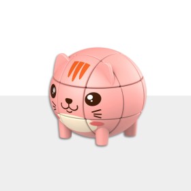 Q-Moe Animal Cube 3x3 Kitten Q-Moe Animal Cube 3x3 Kitten Z-Cube - 1