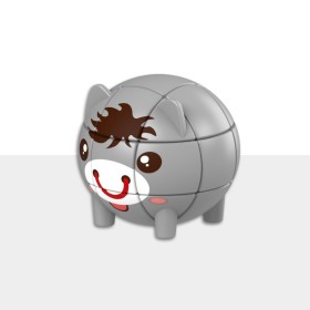 Q-Moe Animal Cube 3x3 Donkey Q-Moe Animal Cube 3x3 Donkey Z-Cube - 1