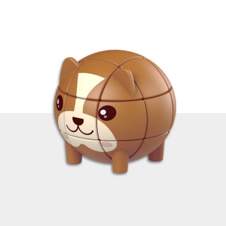 Q-Moe Animal Cube 3x3 Dog Z-Cube - 1