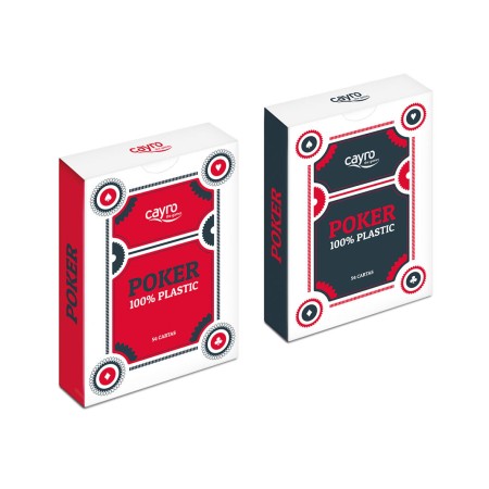 Baraja Poker 100% Plastico - Cayro