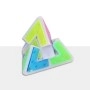 QiYi Pyraminx Lite (Tiled Ice Amber) Qiyi - 2