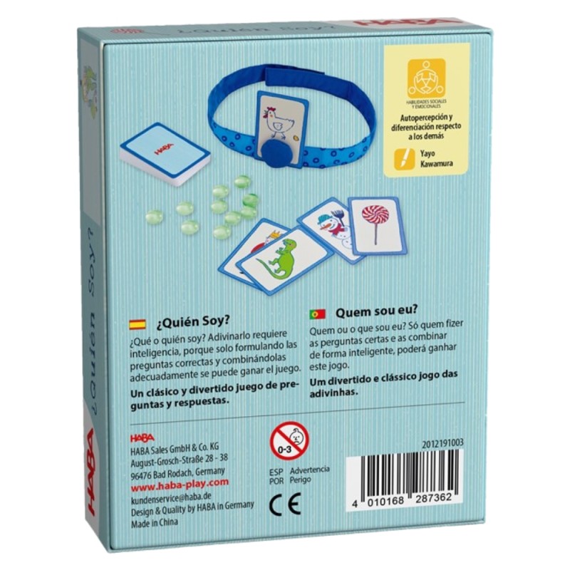 Haba *Quién Soy? board game Multicolor Kidinn