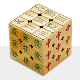 ZCube Golden Mahjong 3x3 (Magnetic) ZCube Golden Mahjong 3x3 (Magnetic) Z-Cube - 1