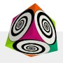 V-Cube 3x3 Funky Spirals
