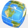 V-Cube 3x3 Mapa del Mundo