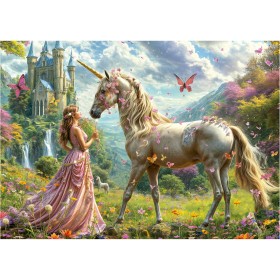Puzzle Educa Hadas, Unicornios y Mariposas de 500 Piezas Puzzle Educa Hadas, Unicornios y Mariposas de 500 Piezas