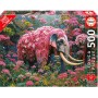 Puzzle Educa Elefante Floral de XXL 500 Piezas
