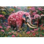 Puzzle Educa Elefante Floral de XXL 500 Piezas