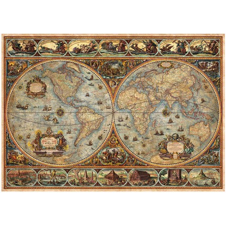 Puzzle Educa Orbis Terrarum de 1000 piezas