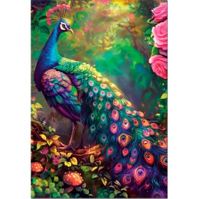 Puzzle Educa Jardín del Pavo Real de 1000 Piezas Puzzle Educa Jardín del Pavo Real de 1000 Piezas