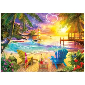 Puzzle Educa Playa del Amor de 1000 Piezas Puzzle Educa Playa del Amor de 1000 Piezas