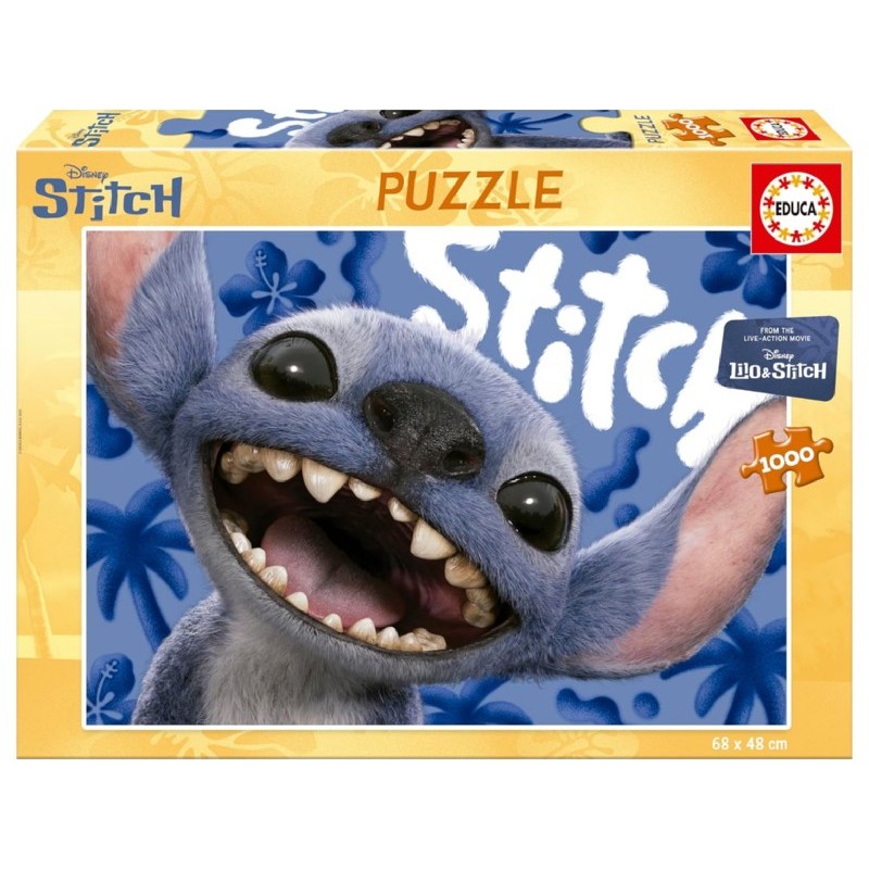 Puzzle Educa Stitch de 1000 Piezas – Sonrisa que engancha