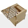 Caja Japonesa Yosegi Cube 2 Sun 12 Etapas Agathis Yosegi - 4