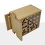 Caja Japonesa Yosegi 2 Sun 7 Etapas Agathis - Madera Natural Yosegi - 3
