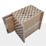 Caja Japonesa Knock Box 5 Etapas Madera Natural Yosegi - 4