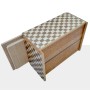 Caja Japonesa Yosegi Ichimatsu Knock Box 5 Etapas Yosegi - 5