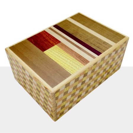 Caja Japonesa Yosegi Creative 4 Sun 18 Etapas Yosegi - 1