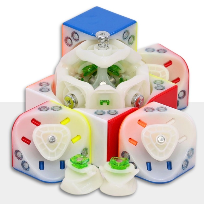 YJ MGC Beta 3x3 LE Green (Magnetic, Maglev, Ball-Core) – UK