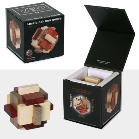 Lock-block burr - VIP Puzzles Eureka! 3D Puzzle - 1