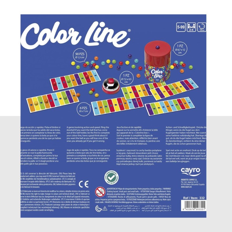 Coler Line Color Line - Juegos de Mesa - kubekings.com