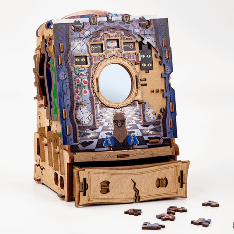 iDventure Puzle Cluepuzzle Azteca Expansión – Puzzle de madera 200 piezas – Juego de Escape Room – Caja iDventure Puzle Cluepuzzle Azteca Expansión – Puzzle de madera 200 piezas – Juego de Escape Room – Caja