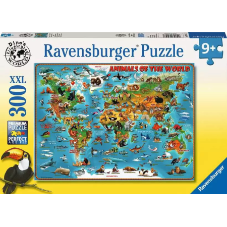Puzzle Ravensburger Animales del mundo XXL 300 Piezas Ravensburger - 1