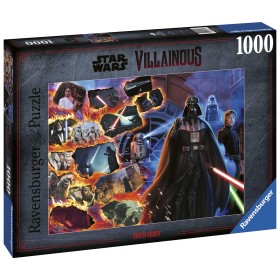 Puzzle Ravensburger Villanos Star Wars Darth Vader de 1000 Piezas Ravensburger - 1