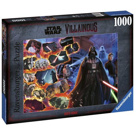 Puzzle Ravensburger Villanos Star Wars Darth Vader de 1000 Piezas Ravensburger - 1