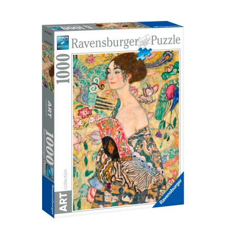 Puzzle Ravensburger Dama con Abanico de 1000 Piezas Ravensburger - 1